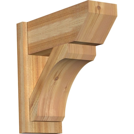 Legacy Slat Rough Sawn Outlooker, Western Red Cedar, 8W X 20D X 20H